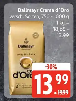 Edeka Dallmayr crema d’oro Angebot