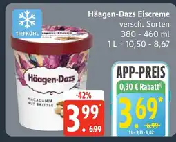 Edeka Häagen-dazs eiscreme Angebot