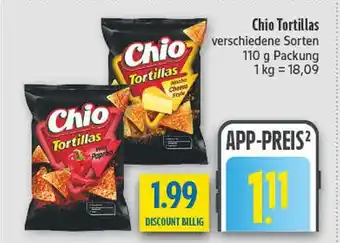diska Chio tortillas wild paprika Angebot