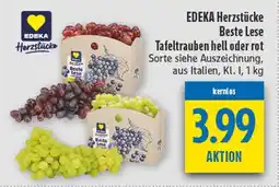 diska Edeka herzstücke tafeltrauben hell Angebot