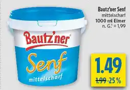 diska Bautz'ner senf mittelscharf Angebot