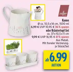diska Zeller kanne Angebot