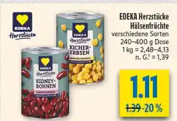 diska Edeka herzstücke kidney-bohnen Angebot