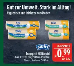 Marktkauf Swirl tragegriff müllbeutel Angebot