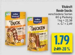 diska Vitakraft pure duck bonas Angebot