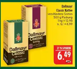 Marktkauf Dallmayr classic kaffee volles aroma Angebot