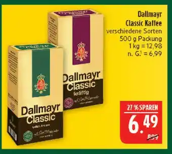 Marktkauf Dallmayr classic kaffee volles aroma Angebot