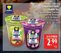 Marktkauf Edeka herzstücke bubble tea limette-minze Angebot