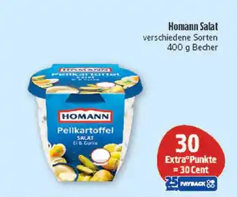 Marktkauf Homann pellkartoffel salat ei & gurke Angebot