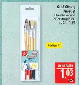 Marktkauf Gut & günstig pinselset Angebot