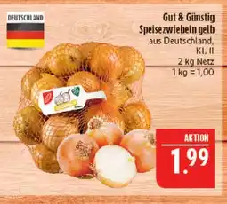 Marktkauf Gut & günstig speisezwiebeln gelb Angebot