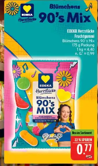 Marktkauf Edeka herzstücke blümchens 90's mix Angebot