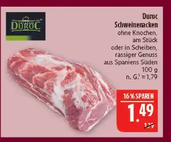 Marktkauf Duroc schweinenacken Angebot