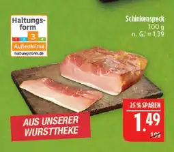 Marktkauf Schinkenspeck Angebot