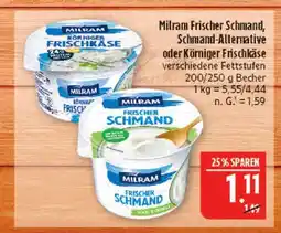 Marktkauf Milram frischer schmand Angebot