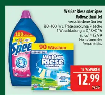 Marktkauf Spee spee vollwaschmittel Angebot
