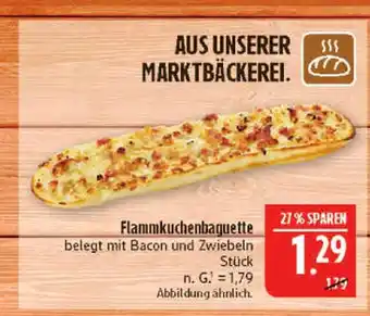 Marktkauf Flammkuchenbaguette Angebot