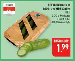 Marktkauf Edeka heimatliebe fränkische mini-gurken kl. i Angebot
