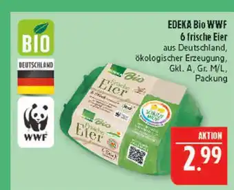 Marktkauf Edeka bio wwf 6 frische eier Angebot