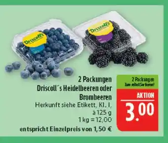Marktkauf Driscoll's heidelbeeren Angebot