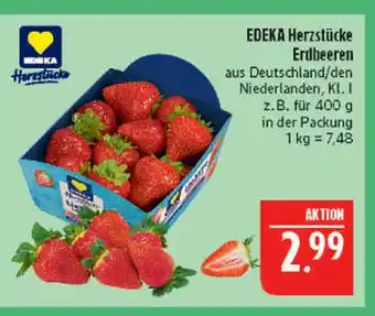 Marktkauf Edeka herzstücke erdbeeren Angebot