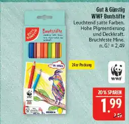 Marktkauf Gut & günstig wwf buntstifte Angebot