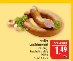 Marktkauf Heidjer landleberwurst Angebot