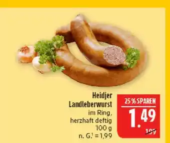 Marktkauf Heidjer landleberwurst Angebot