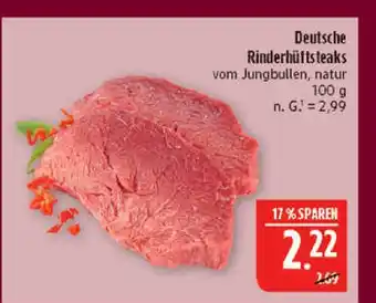 Marktkauf Deutsche rinderhüftsteaks Angebot