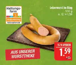 Marktkauf Leberwurst im ring Angebot