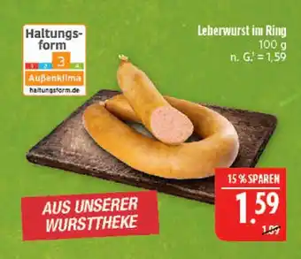 Marktkauf Leberwurst im ring Angebot