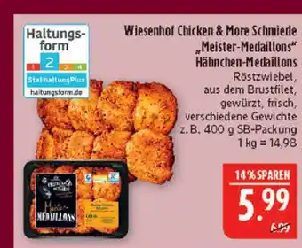 Marktkauf Wiesenhof meister-medaillons hähnchen-medaillons Angebot