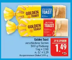 Marktkauf Golden toast vollkorn toast Angebot