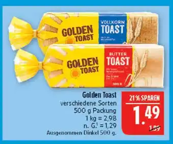Marktkauf Golden toast vollkorn toast Angebot
