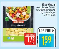 Marktkauf Bürger gnocchi Angebot