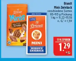 Marktkauf Brandt minis vollmilch schoko Angebot