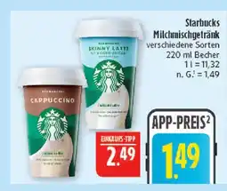 Marktkauf Starbucks cappuccino milchmischgetränk Angebot