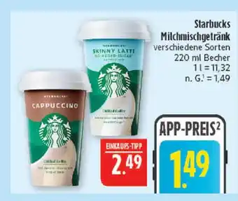 Marktkauf Starbucks cappuccino milchmischgetränk Angebot