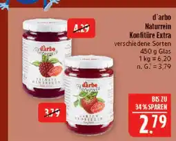 Marktkauf D'arbo naturrein konfitüre extra Angebot