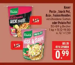 Marktkauf Knorr asia fusion noodles duck taste Angebot