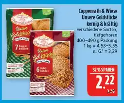 Marktkauf Coppenrath & wiese unsere goldstücke kernig & kräftig 7 roggen brötchen Angebot