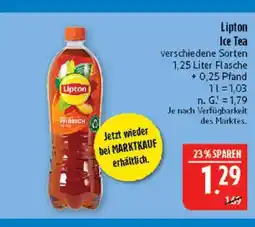 Marktkauf Lipton ice tea Angebot