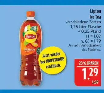 Marktkauf Lipton ice tea Angebot