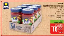 Marktkauf Edeka herzstücke pastasauce Angebot
