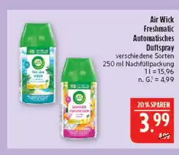 Marktkauf Air wick freshmatic automatisches duftspray tag am meer Angebot