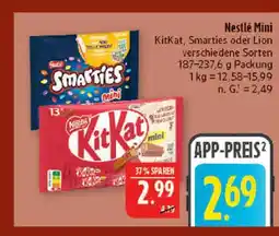 Marktkauf Nestlé kitkat mini Angebot