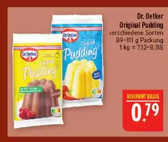 Marktkauf Dr. oetker original pudding Angebot