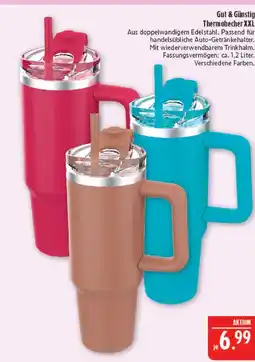 Marktkauf Gut & günstig thermobecher xxl Angebot