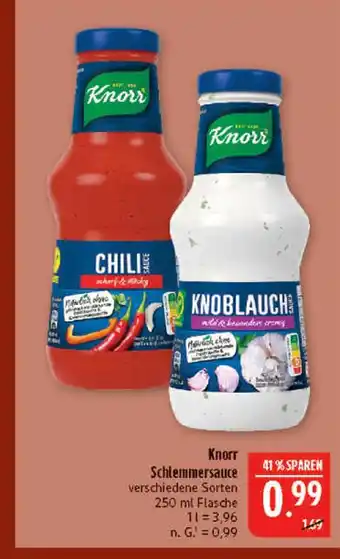 Marktkauf Knorr chili sauce Angebot