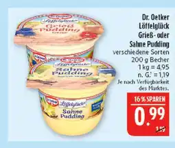 Marktkauf Dr. oetker löffelglück grieß pudding Angebot